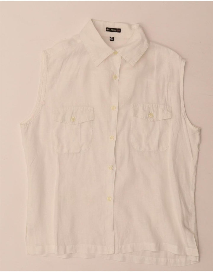 Best Company Γυναικείο Αμάνικο Μπλούζα IT 44 Medium White