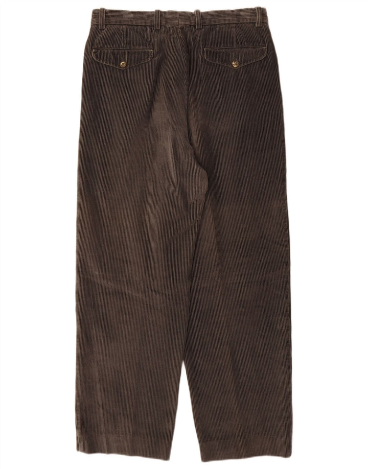 BELFE Ανδρικό κοτλέ παντελόνι Loose Fit IT46 Small W30 L28 Grey