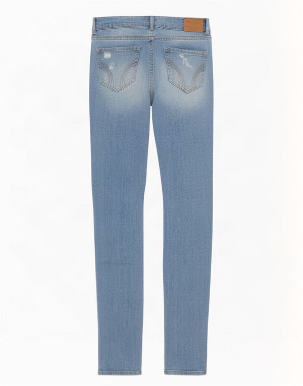 Hollister γυναικείο στενό τζιν US 0 XS W24 L33 Μπλε βαμβακερό