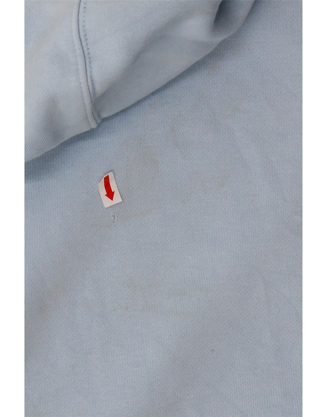 Ανδρικό μπλουζάκι με κουκούλα Nike, μικρό μπλε βαμβακερό