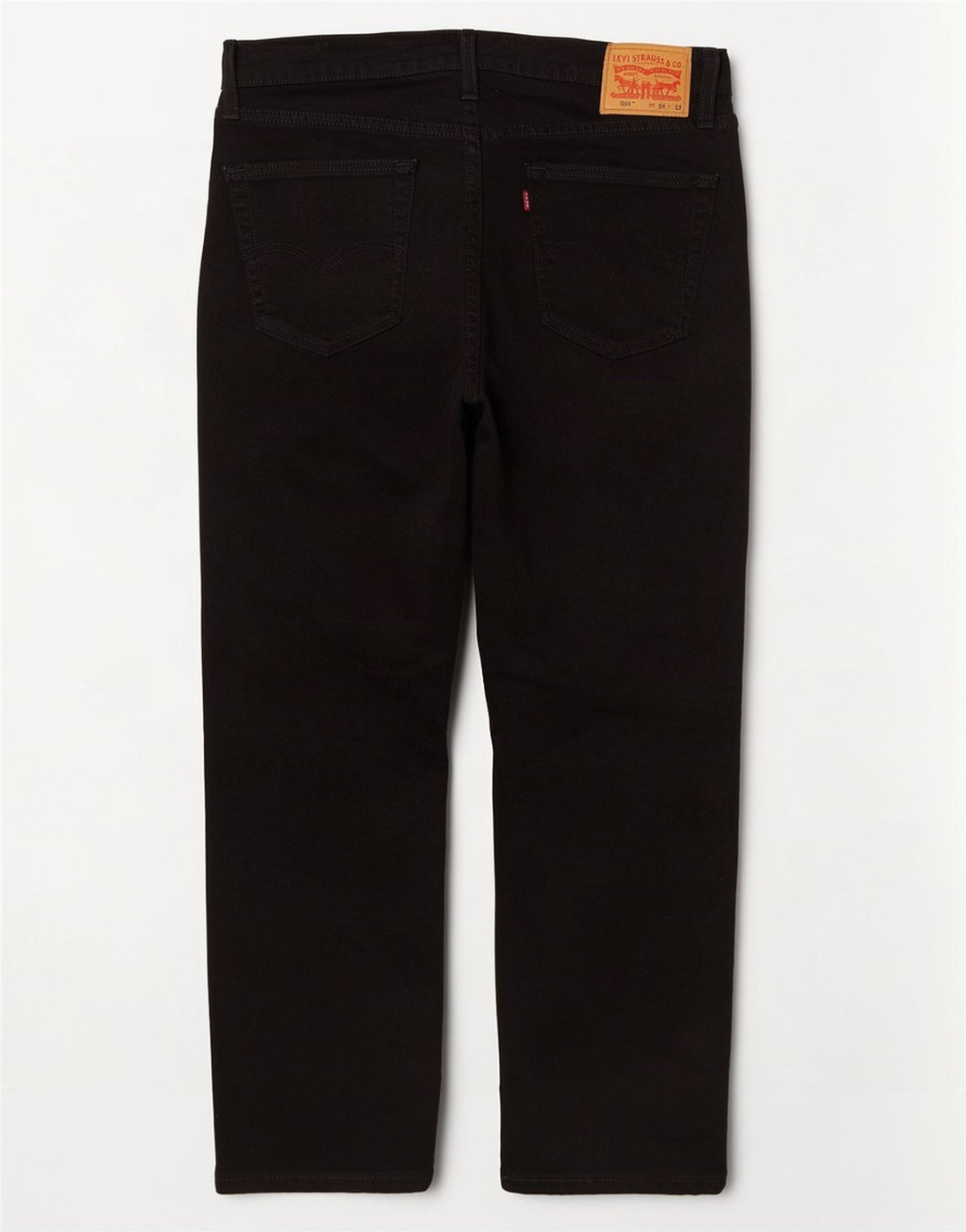 Levi's Mens 514 Straight Jeans W34 L26 Μαύρο βαμβακερό