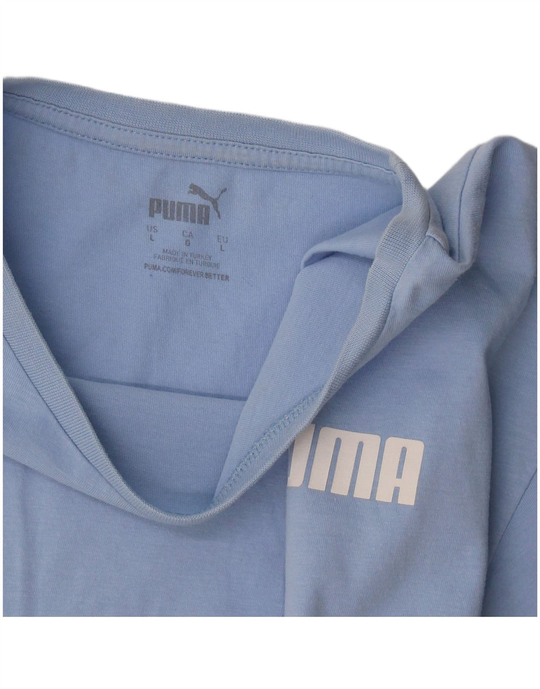 Puma Γυναικείο T-Shirt Top UK 16 Large Blue