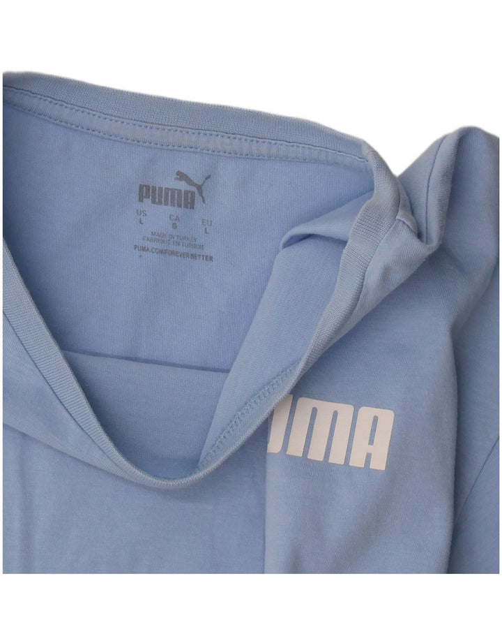 Puma Γυναικείο T-Shirt Top UK 16 Large Blue