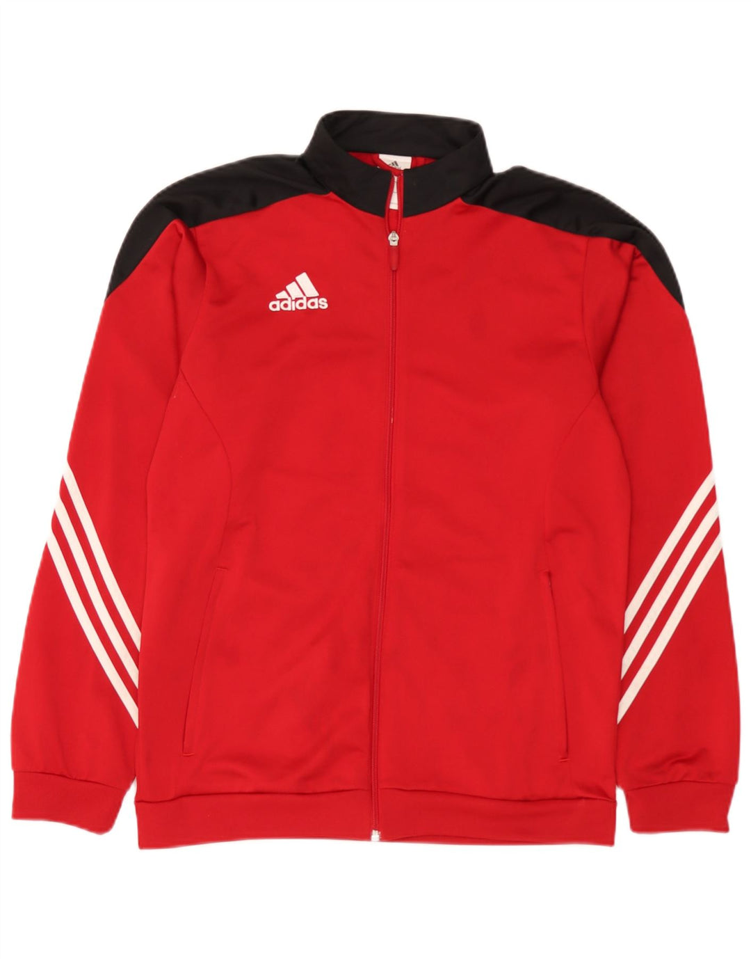 Ανδρική αθλητική φόρμα Adidas Top Jacket Μεσαίο Κόκκινο Colourblock Πολυεστέρας