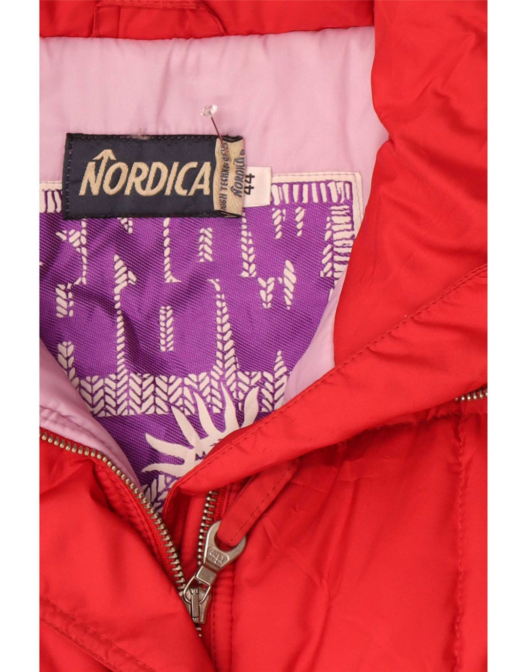 Nordica Γυναικεία κουκούλα Oversized Ski Jacket IT 44 Medium Red Polyester