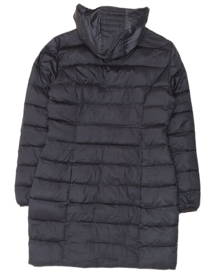 Ellesse Γυναικείο παλτό με κουκούλα UK 18 XL Μαύρο Πολυεστέρας