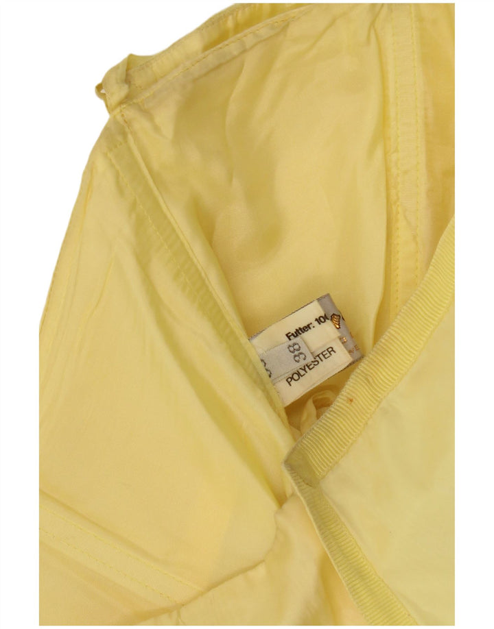Murek Γυναικείο Ασύμμετρο Στράπλες Φόρεμα EU 38 Medium Yellow Acetate
