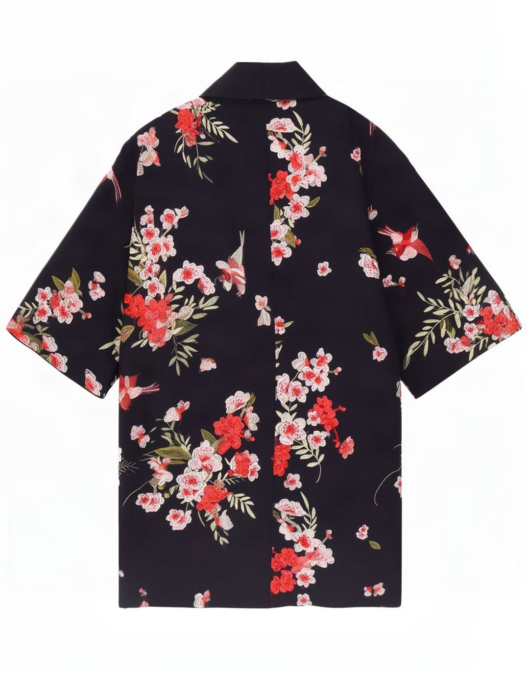 Ted Baker Γυναικείο πανωφόρι με μανίκια 3/4 UK 10 Small Navy Blue Floral