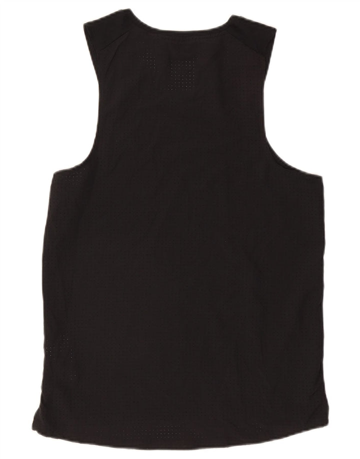 Γραφικό γιλέκο Nike, ανδρικό Dri Fit, μικρό μαύρο πολυεστέρα