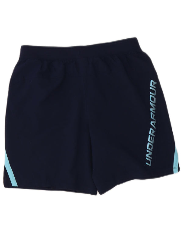 Αθλητικό σορτς Under Armour Boys 11-12 ετών μεγάλο μπλε ναυτικό χρώμα