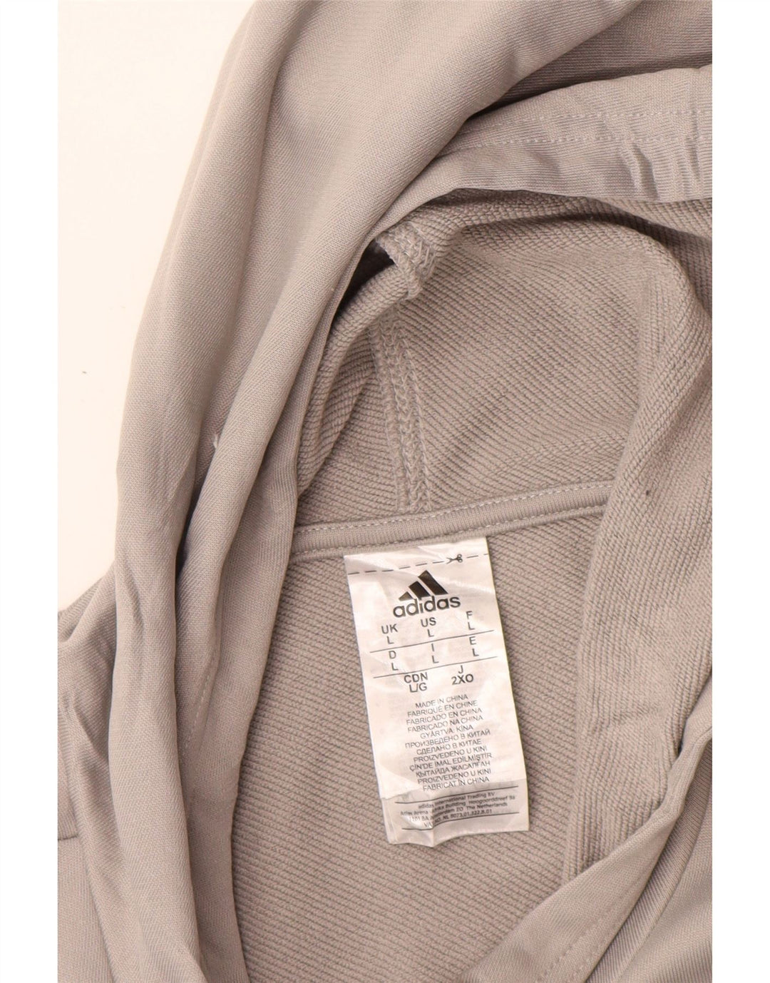 Ανδρική αθλητική φόρμα Adidas Top Jacket μεγάλο γκρι πολυεστέρα