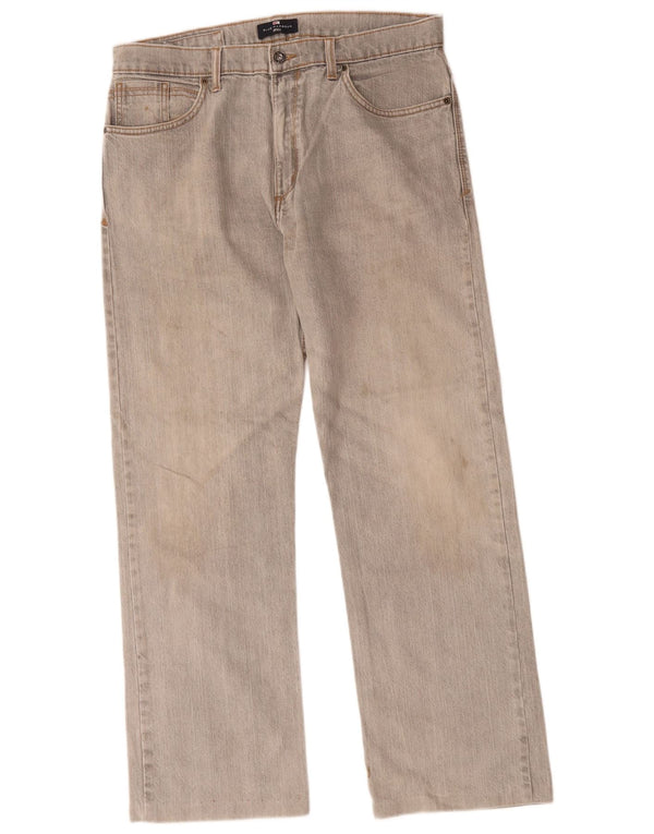 Ανδρικό τζιν Marks & Spencer Blue Harbor Straight W34 L31 Γκρι βαμβακερό