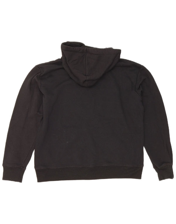 Umbro Γυναικείο Γραφικό Hoodie Jumper UK 14 Μεσαίο μαύρο βαμβακερό