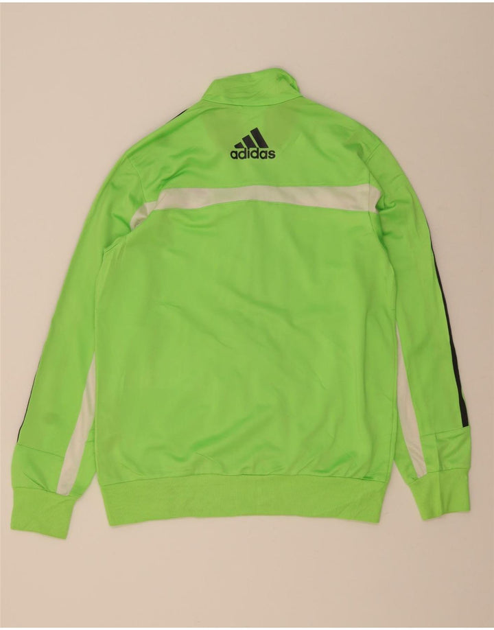 Ανδρικά γραφικά φόρμες ADIDAS Μπουφάν Μικρό Πράσινο Colourblock Πολυεστέρας