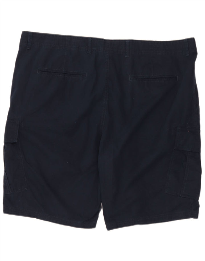 Ανδρικό σορτς Cargo Marks & Spencer W44 2XL Navy Blue Cotton