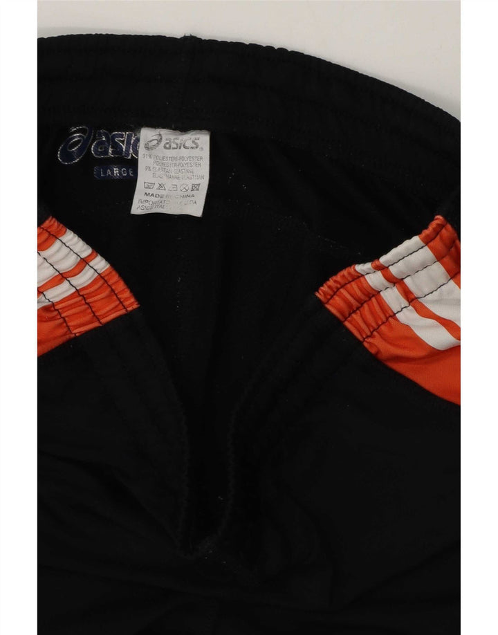 Asics Γυναικείο Αθλητικό Σορτς Βερμούδας UK 14 Μεγάλο μαύρο χρώμα πολυεστέρα