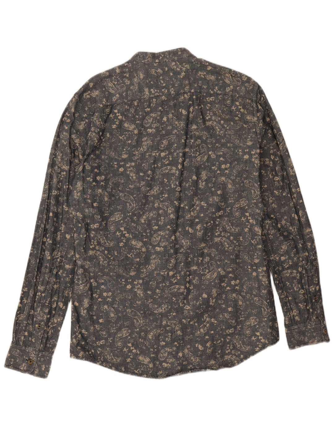 Ανδρικό πουκάμισο Benetton Medium Grey Paisley