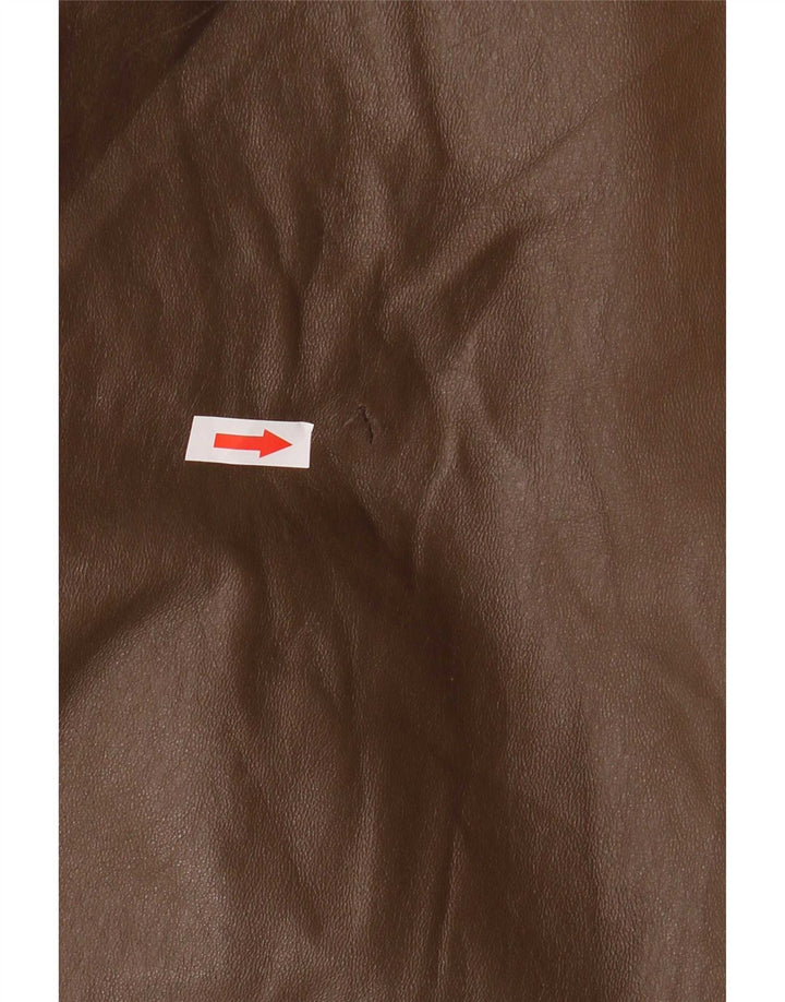Vintage Ανδρικό Δερμάτινο Μπουφάν IT 56 3XL Καφέ