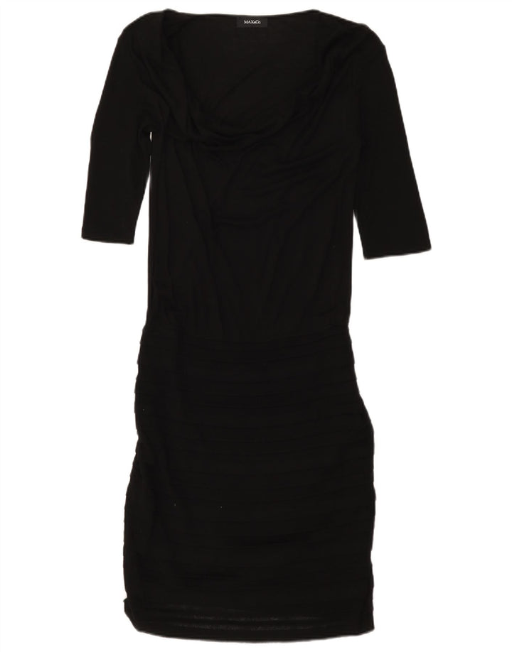 Max & Co. Γυναικείο φόρεμα 3/4 Sleeve Shift UK 8 Small Black