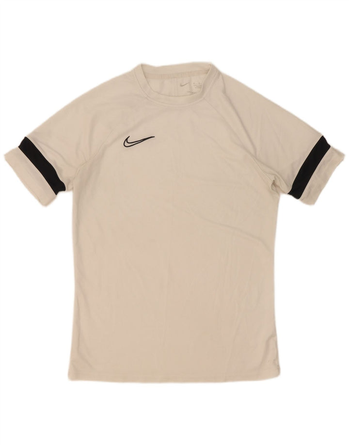 Ανδρικό T-shirt Nike Dri Fit Τοπ μεσαίο λευκό χρώμα