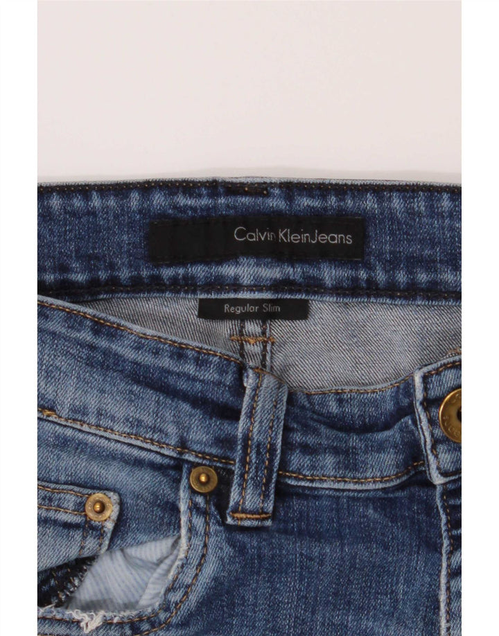 Calvin Klein Ανδρικό Slim Jeans W34 L32 Blue