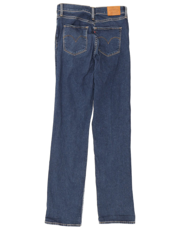 Levi's Womens 314 Shaping Straight Jeans W30 L32 Blue