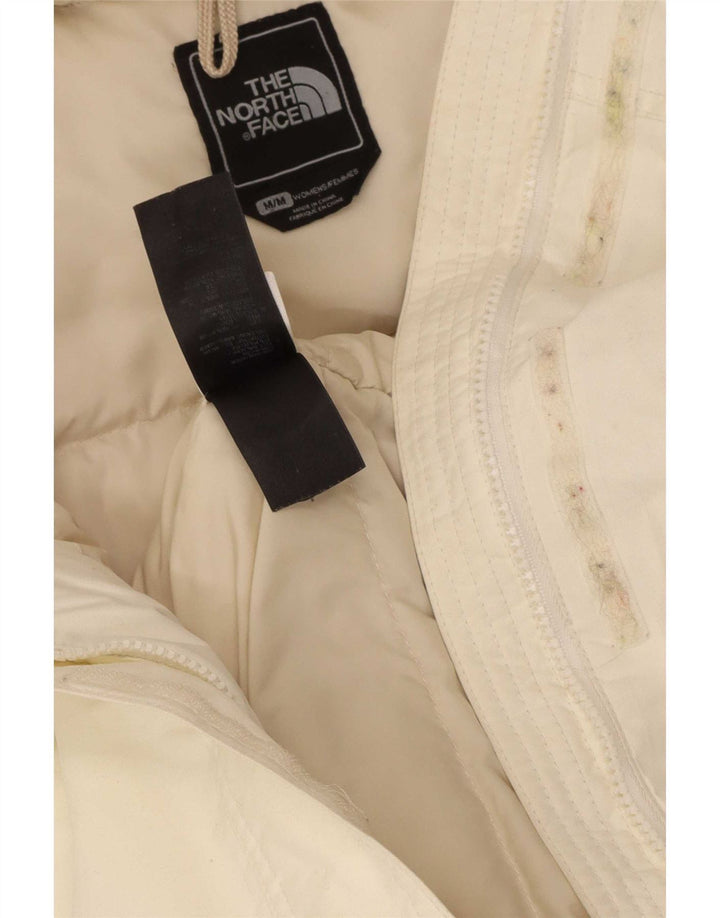 The North Face γυναικείο μπουφάν με κουκούλα με επένδυση UK 14 Medium Beige Nylon