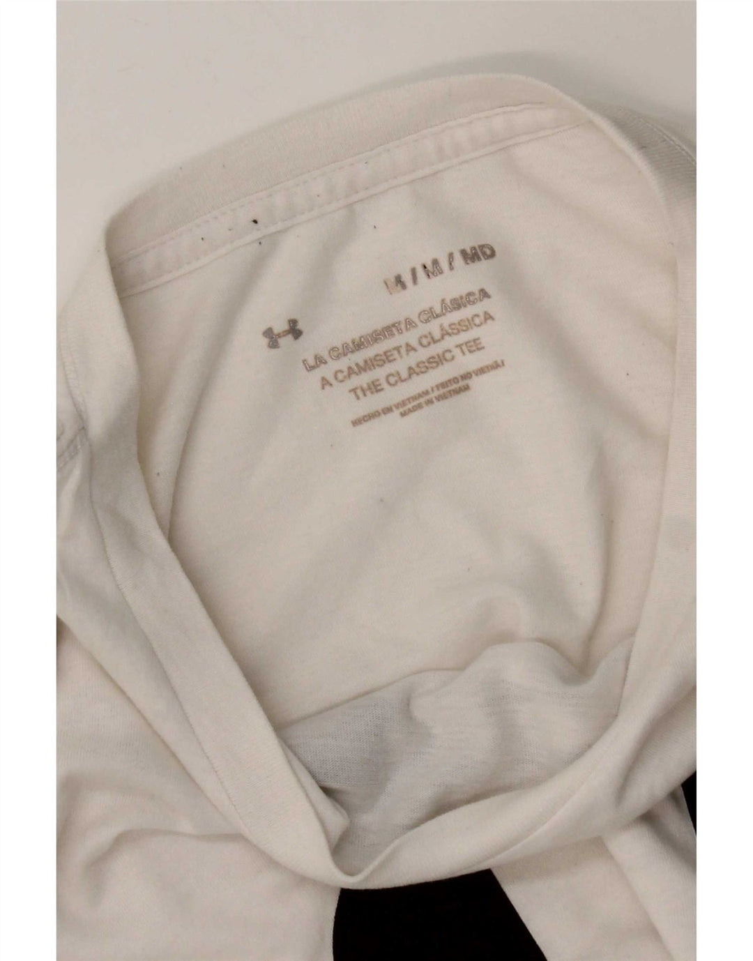 Ανδρικό γραφικό μπλουζάκι Under Armour Top Medium White