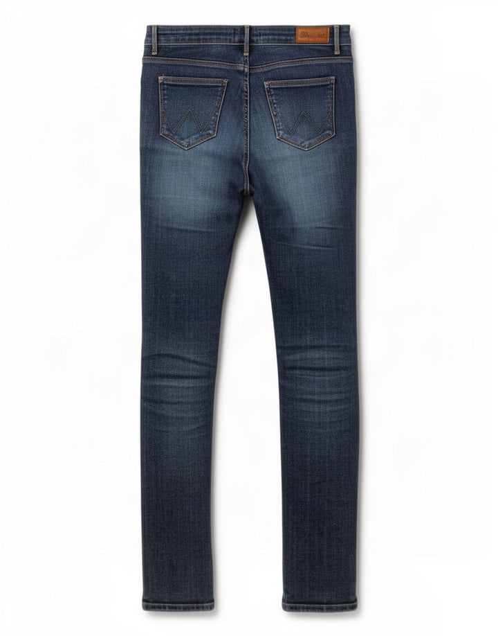 Wrangler Γυναικείο Slim Jeans W26 L32 Μπλε βαμβακερό