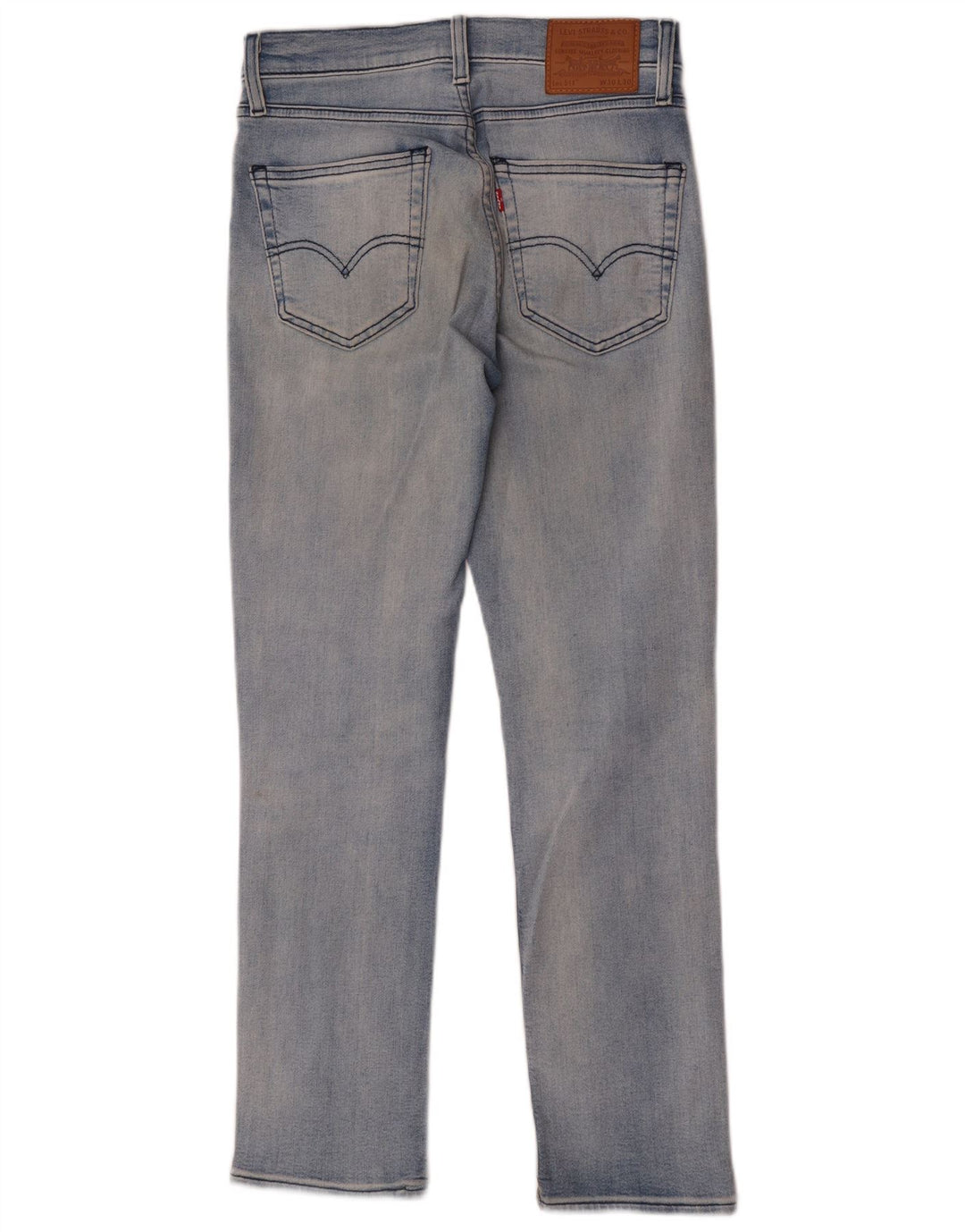 Levi's Mens 511 Slim Jeans W30 L30 Blue Cotton