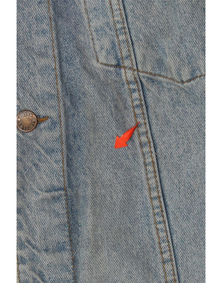 CASSUCI Ανδρικό Τζιν Μπουφάν UK 42 XL Μπλε Βαμβακερό