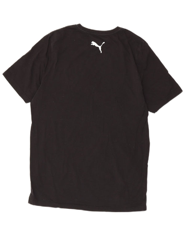 Ανδρικό T-Shirt Puma Top μεγάλο μαύρο βαμβακερό