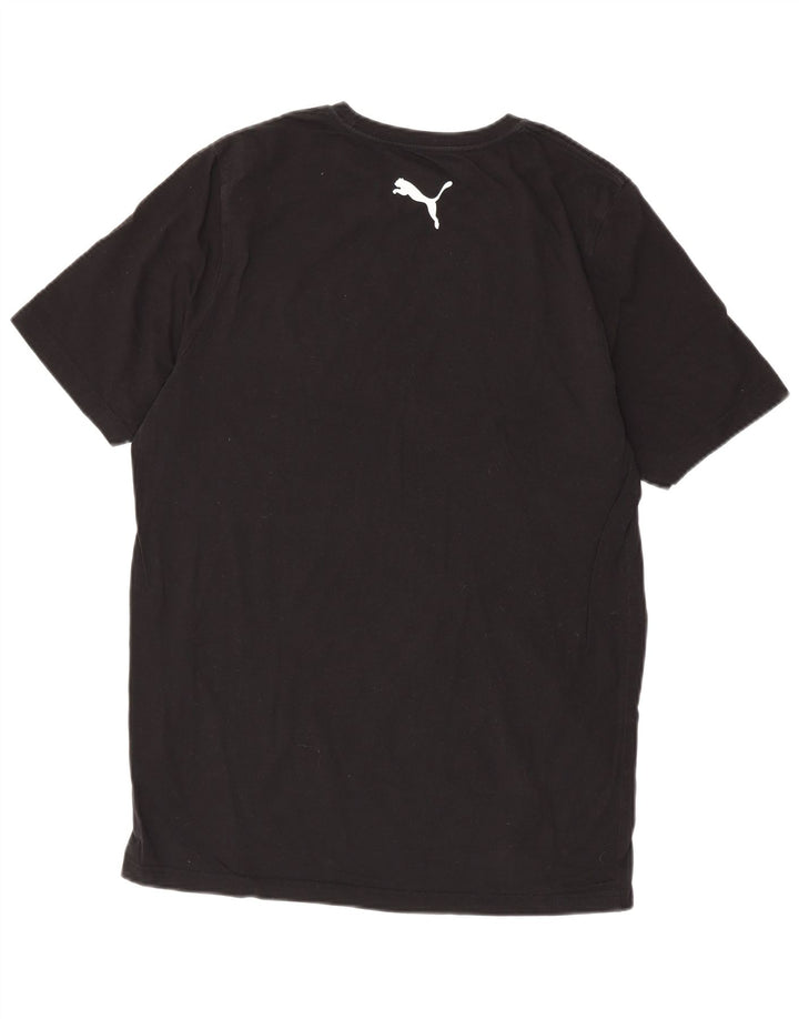 Ανδρικό T-Shirt Puma Top μεγάλο μαύρο βαμβακερό