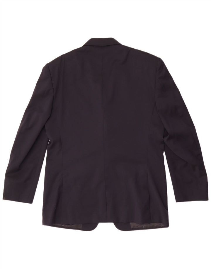 Cerruti 1881 Ανδρικό μπουφάν σακάκι με 3 κουμπιά IT 52 XL Navy Blue Wool