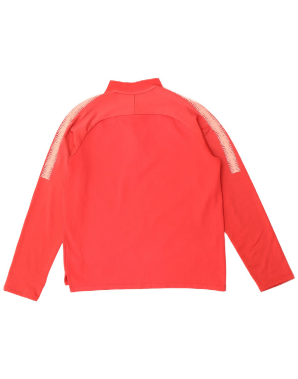 Nike Boys Barcelona πουλόβερ αθλητική φόρμα 13-14 ετών XL Red Colourblock