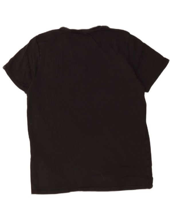 Ανδρικό γραφικό T-Shirt Levi's Top Μεσαίο μαύρο βαμβακερό