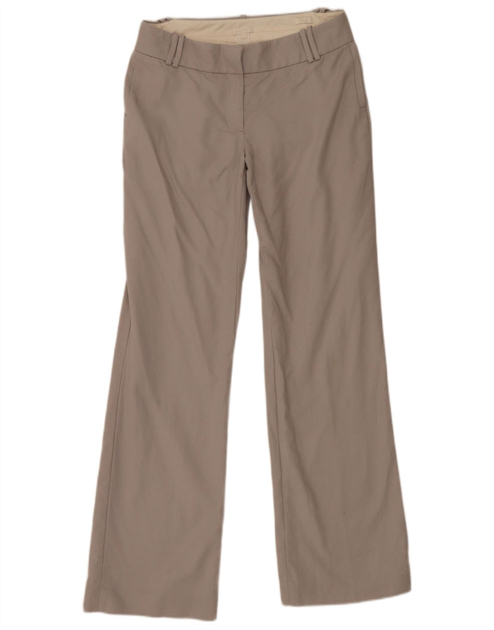 J. CREW Womens Bootcut Chino Trousers US 4 Small W28 L32 Grey