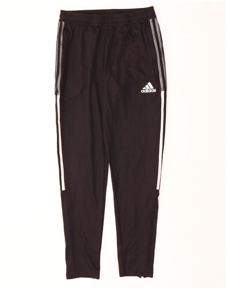 ADIDAS Mens Aeroready Tracksuit Trousers Small  Black Polyester