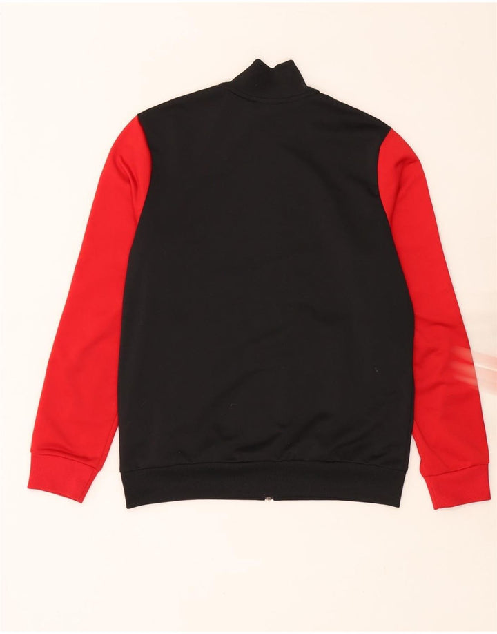 Μπουφάν ADIDAS Boys αθλητική φόρμα 13-14 ετών Μαύρο πολύχρωμο πολυεστέρα
