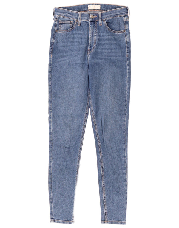 Topshop Γυναικεία Jamie Skinny Jeans W28 L29 Blue Cotton