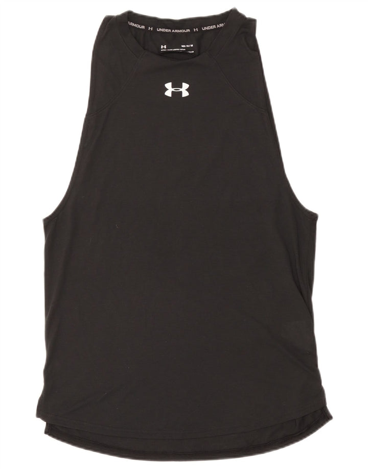 Under Armour Γυναικείο γραφικό γιλέκο Heat Gear Top UK 12 Medium Grey Polyester
