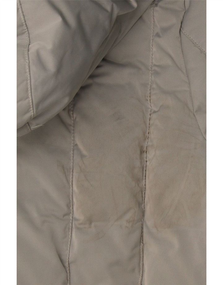 Sergio Tacchini Γυναικείο παλτό με κουκούλα IT 48 XL Γκρι πολυεστέρας