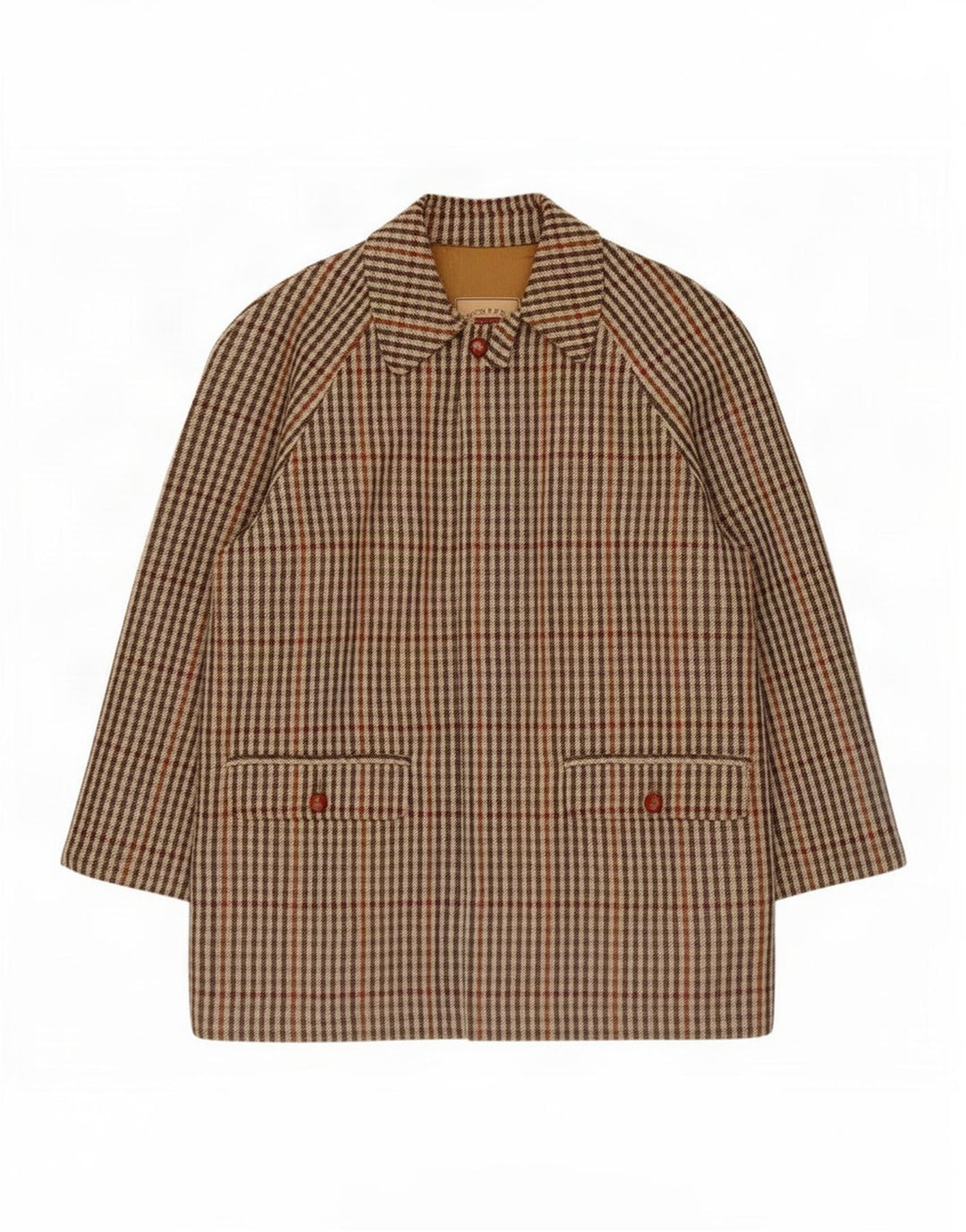 Ανδρικό πανωφόρι Norton & Wilson IT 52 XL Beige Check