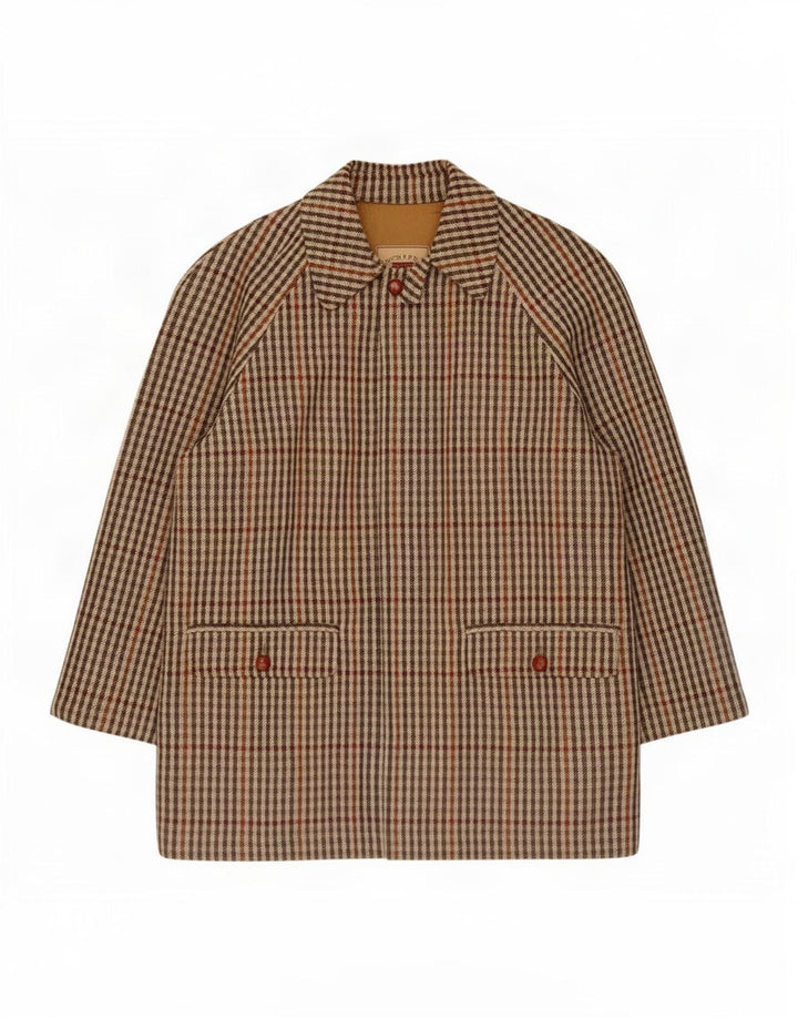 Ανδρικό πανωφόρι Norton & Wilson IT 52 XL Beige Check