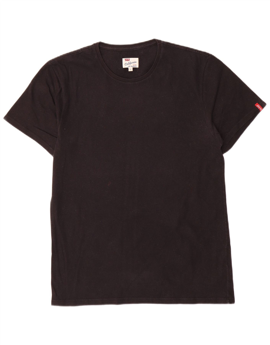 Ανδρικό T-Shirt Levi's Top μεγάλο μαύρο βαμβακερό