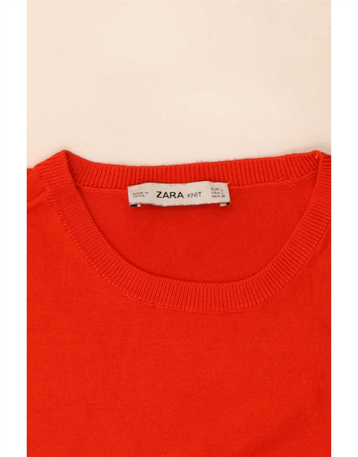 Zara Γυναικείο Γιλέκο Tank Top UK 14 Large Red