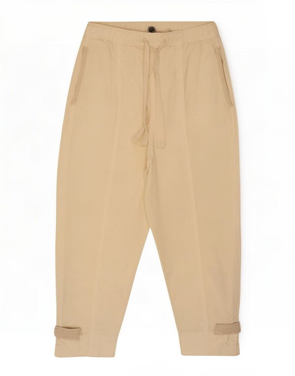 Zara Γυναικείο Ψηλόμεσο Παντελόνι XS W24 L22 Μπεζ Lyocell