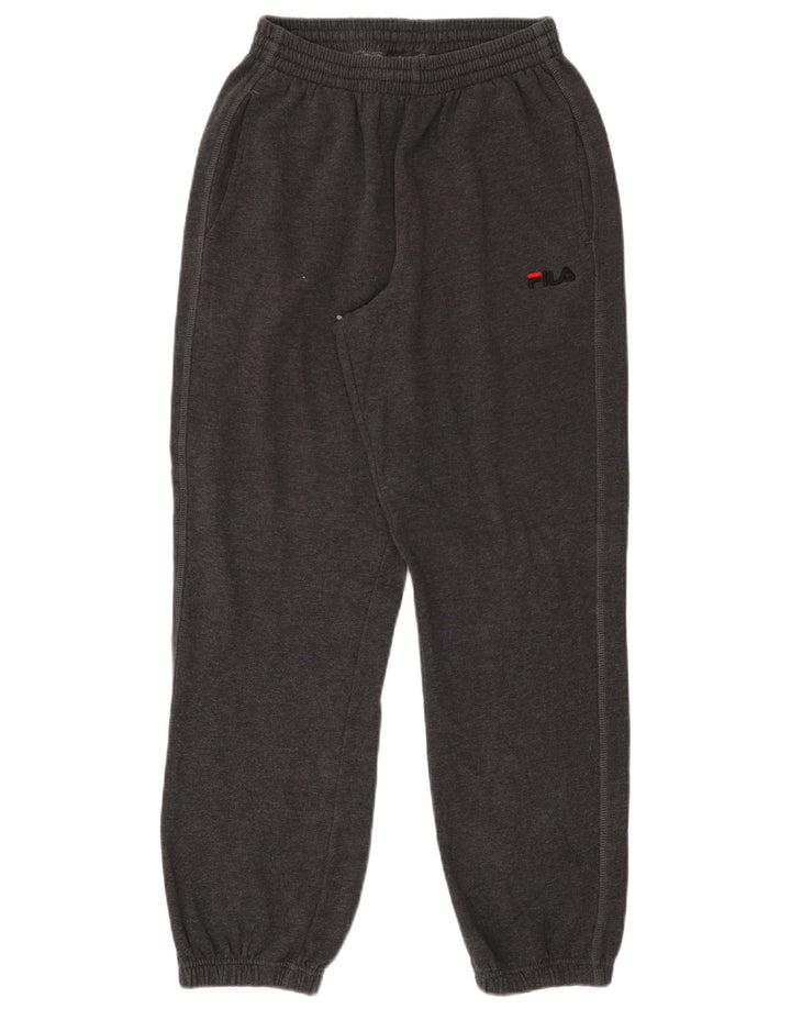Ανδρική φόρμα Fila Παντελόνι Joggers Μικρό Γκρι Βαμβακερό