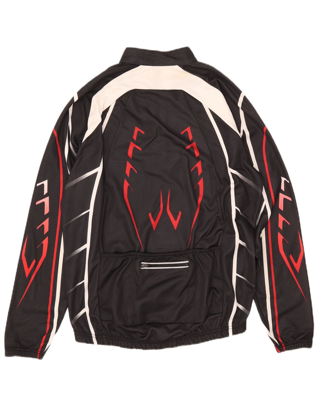 Ανδρική φόρμα πουλόβερ με φερμουάρ CRANE Top IT 52 Μεγάλο μαύρο γεωμετρικό