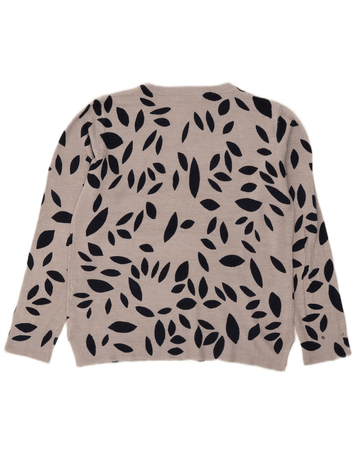 Marks & Spencer Γυναικείο πουλόβερ με λαιμόκαυστο UK 14 Large Grey